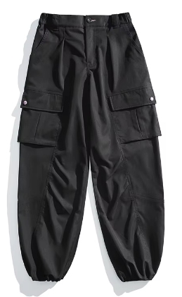 GrogeousBen 2024 Windproof and waterproof outdoor functional cargo pants.