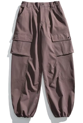 GrogeousBen 2024 Windproof and waterproof outdoor functional cargo pants.