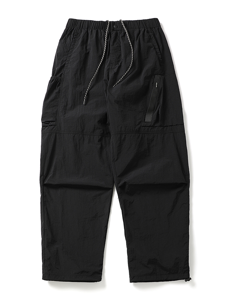 GrogeousBen  2024 Fashion simple loose straight barrel quick drying pants.