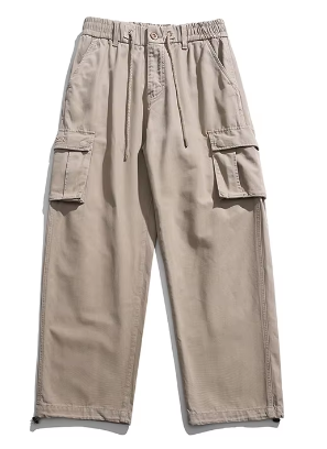 GrogeousBen The New Listing Summer New Multi-Pocket Cargo Pants Elastic Plus Size Men'S Pants & Trousers Cargo Trousers.
