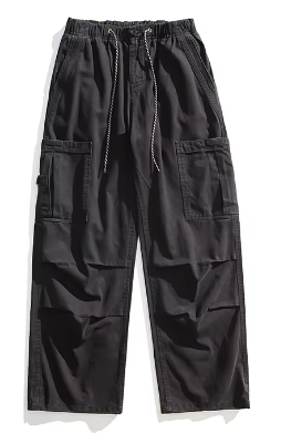 GrogeousBen High Quality Boy's Casual Cargo Pants Elastic Waist Workout Sweatpants Women`s Joggers.