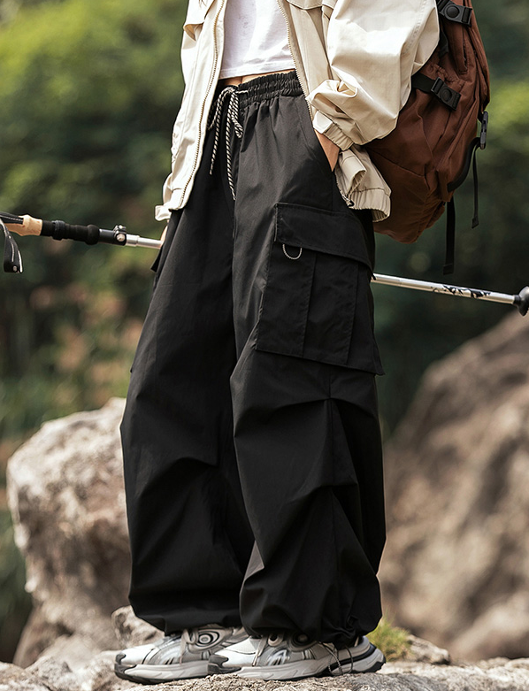 GrogeousBen 2024 Super baggy air pants Lightweight and stylish casual pants.