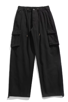 GrogeousBen The New Listing Summer New Multi-Pocket Cargo Pants Elastic Plus Size Men'S Pants & Trousers Cargo Trousers.