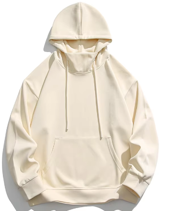GorgeousBen Men's 2024 Autumn and Winter New Trendy Brand Half Turtleneck Solid Color Hoodie Top.