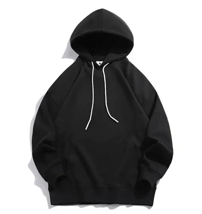 GorgeousBen Custom Men's Vintage Blank Plain Cotton Sweatshirt High Quality Men Hoodie with String