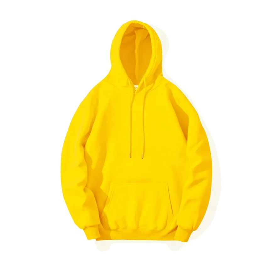 GorgeousBen long sleeve hooded t shirt plain black hoodie men's hoodies wholesale