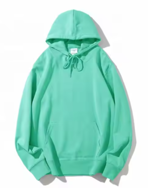 GrogeousBen Customized High Quality Factory Wholesale Cotton Polyester Blend Regular Fit Blank Hoodies For Men Custom Logo Printing.
