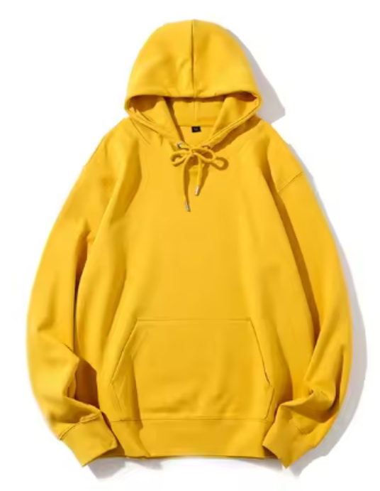GrogeousBen Customized High Quality Factory Wholesale Cotton Polyester Blend Regular Fit Blank Hoodies For Men Custom Logo Printing.