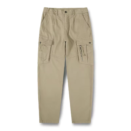 GorgeousBen Style Button Cargo Packet Stretchable Waist Men's Cargo Pants Outdoor Active Wear-resistant Work Trousers For Men