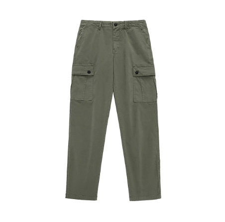 GrogeousBen Work wear Casual Style Straight Pants Cargo Men Woman's Blank Cotton Muti Pocket Black Khaki Color Casual Cargo Pants for men.