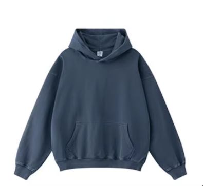 GrogeousBen  Cotton Heavy Weight Cotton Men's Hoodie Custom Logo Pullover Streetwear Pullover Acid Wash Oversized Hooded.