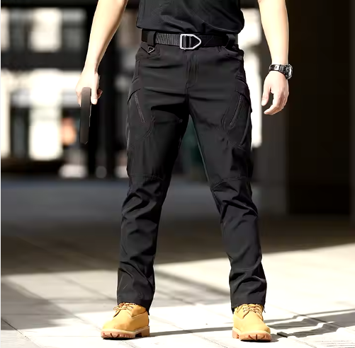 GorgeousBen Men's IX9 Waterproof Softshell Pant Outdoor Tactical Trousers Hiking Hunting Worker Cargo Pants for spring and autumn.