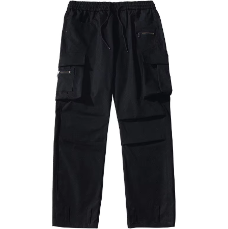 GorgeousBen  New Design Fashion Cargo Pants Men High Quality Pants Custom Logo Streetwear Style Overall Trousers Zipper Pockets.