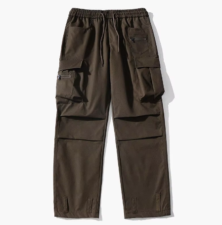 GorgeousBen  New Design Fashion Cargo Pants Men High Quality Pants Custom Logo Streetwear Style Overall Trousers Zipper Pockets.