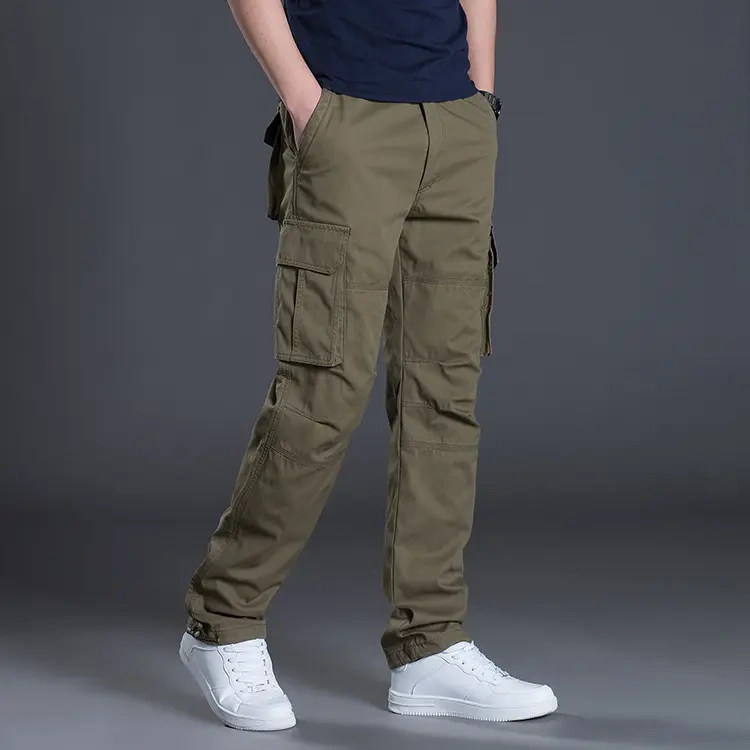 GorgeousBen Men's Cargo Pants Autumn Winter Cotton Work Wear New In Large Size 5XL Casual Climbing Joggers Sweatpants Hombre Autumn Trousers