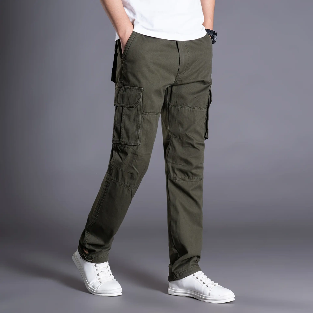 GorgeousBen Men's Cargo Pants Autumn Winter Cotton Work Wear New In Large Size 5XL Casual Climbing Joggers Sweatpants Hombre Autumn Trousers