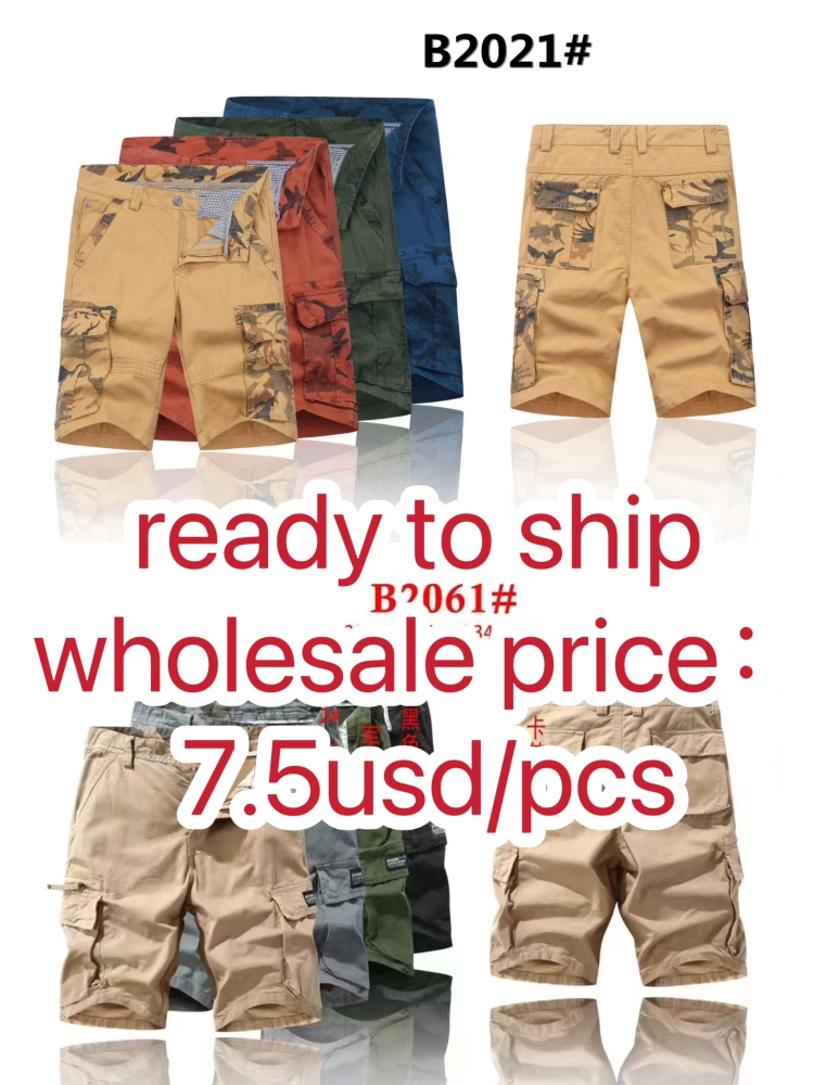 Stocks & ready to ship-Washed dyed camouflage overalls for men