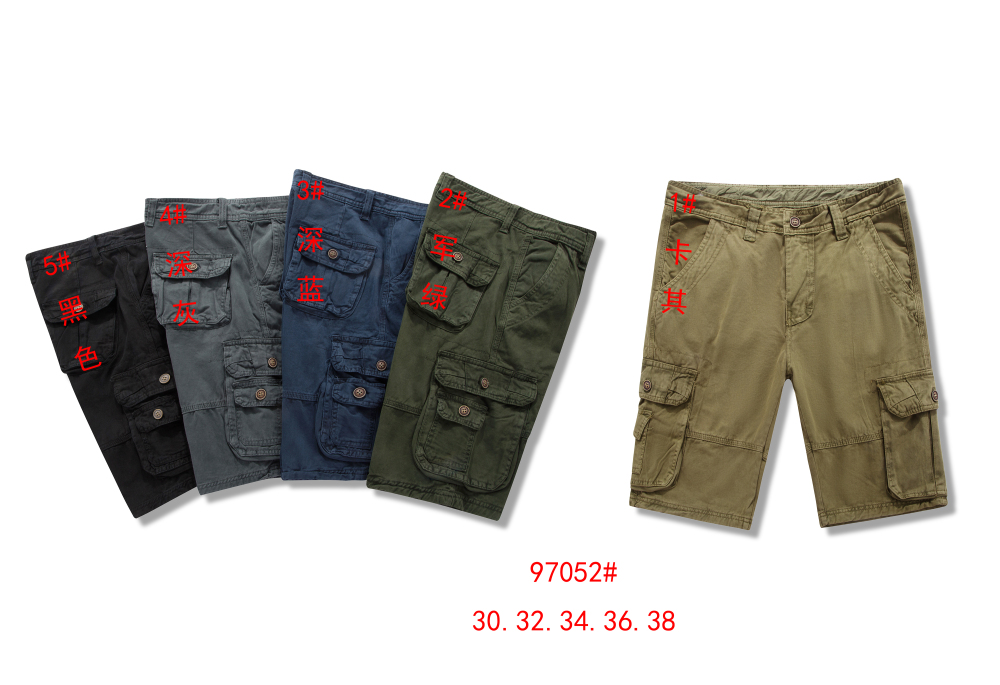 Stocks & ready to ship-Washed dyed camouflage overalls for men