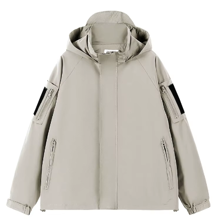 GrogeousBen 2024 Women unisex Outdoor Hooded Puffer thermal down Jacket with fixed Hood.