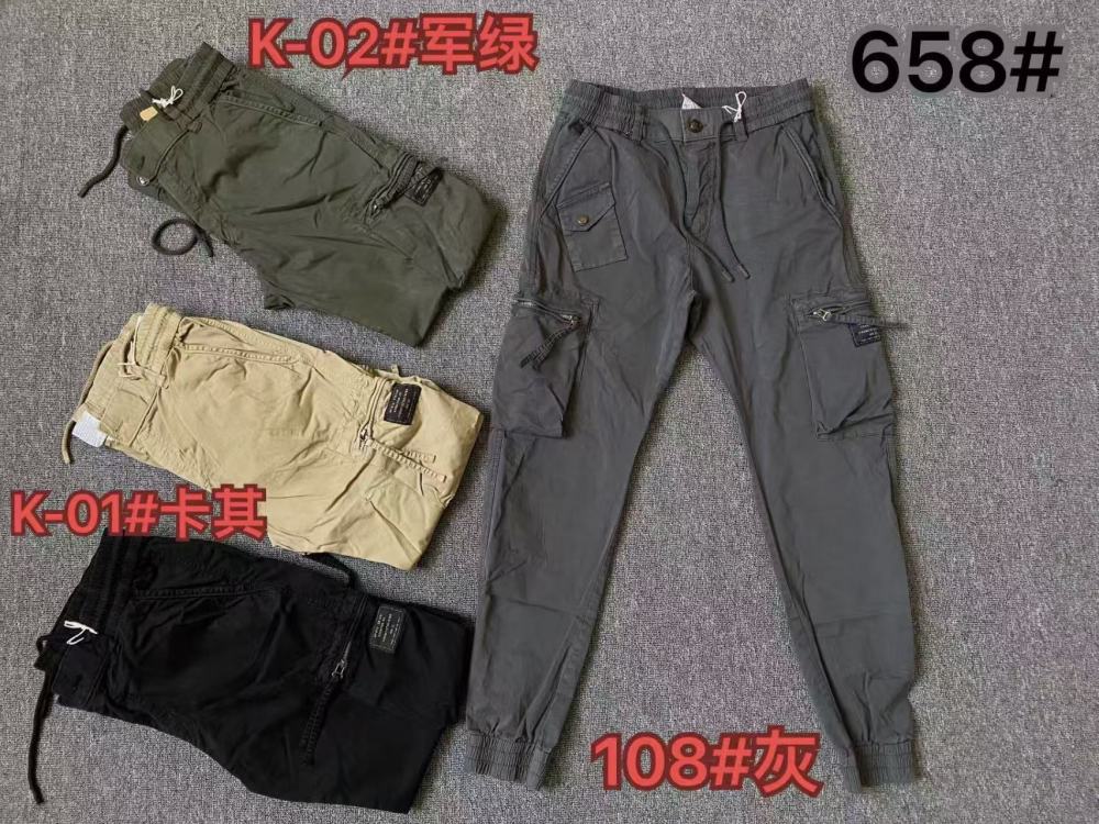 Stocks & ready to ship Long overalls men's pants.