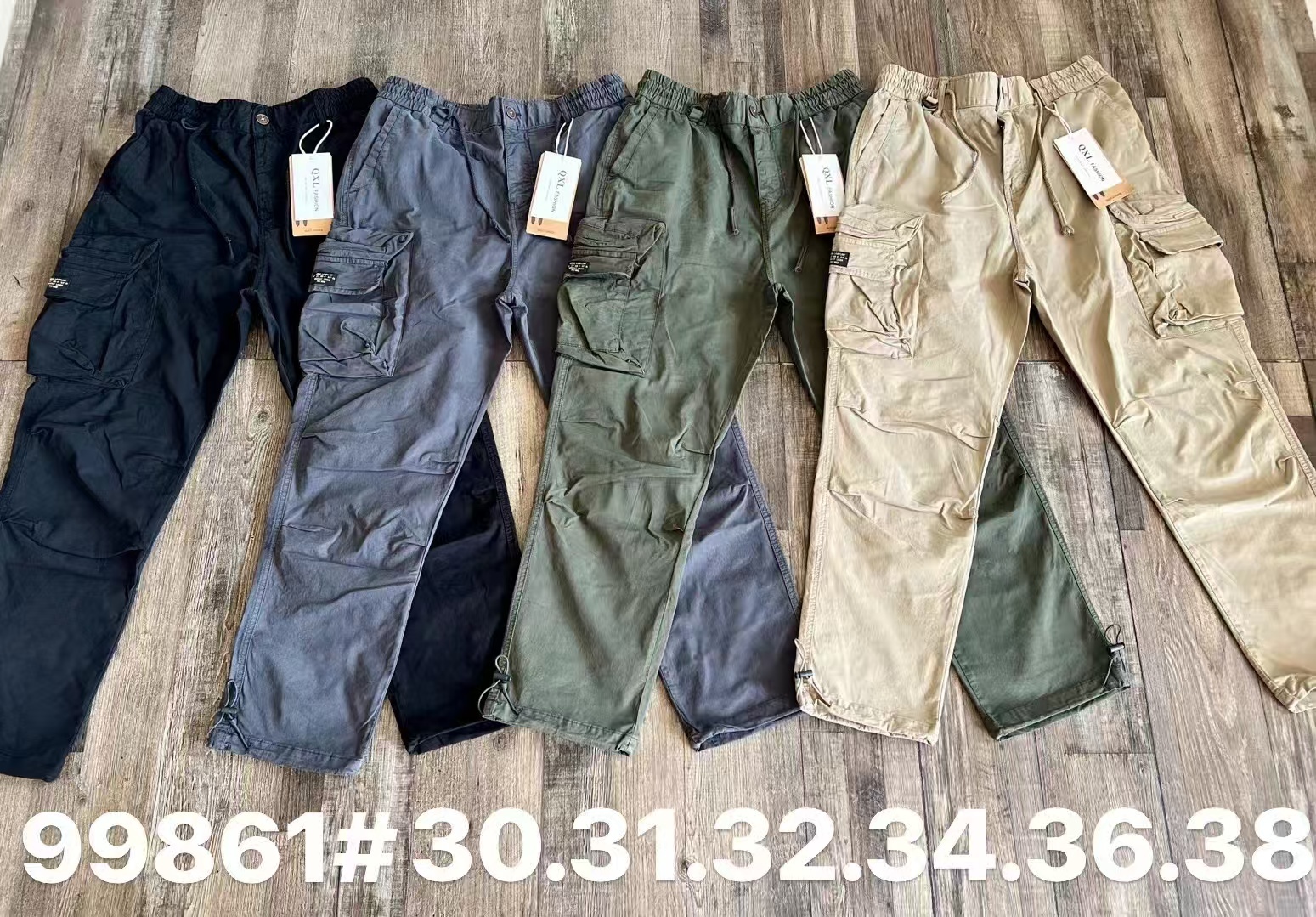 Stocks & ready to ship Long overalls men's pants.