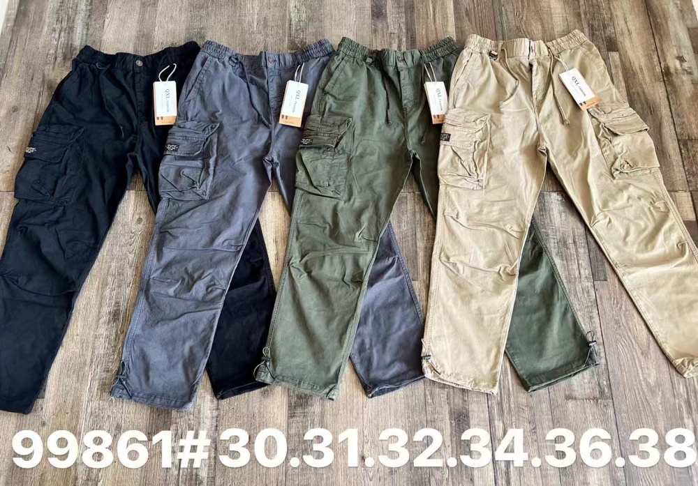 Stocks & ready to ship Long overalls men's pants.