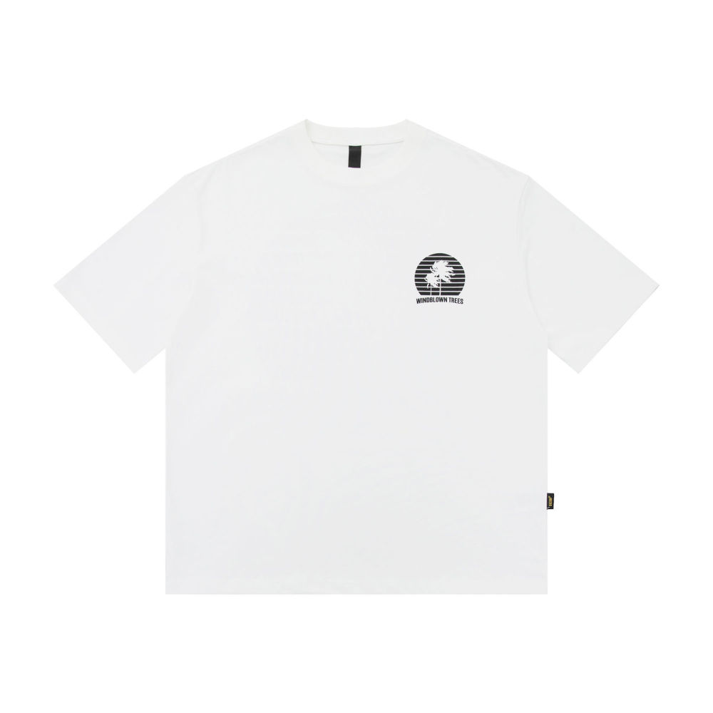 GrogeousBen 2025 Summer New Streetwear Vintage Heavyweight T-Shirt Men's 310g Pure Cotton Short Sleeve Loose Tee.