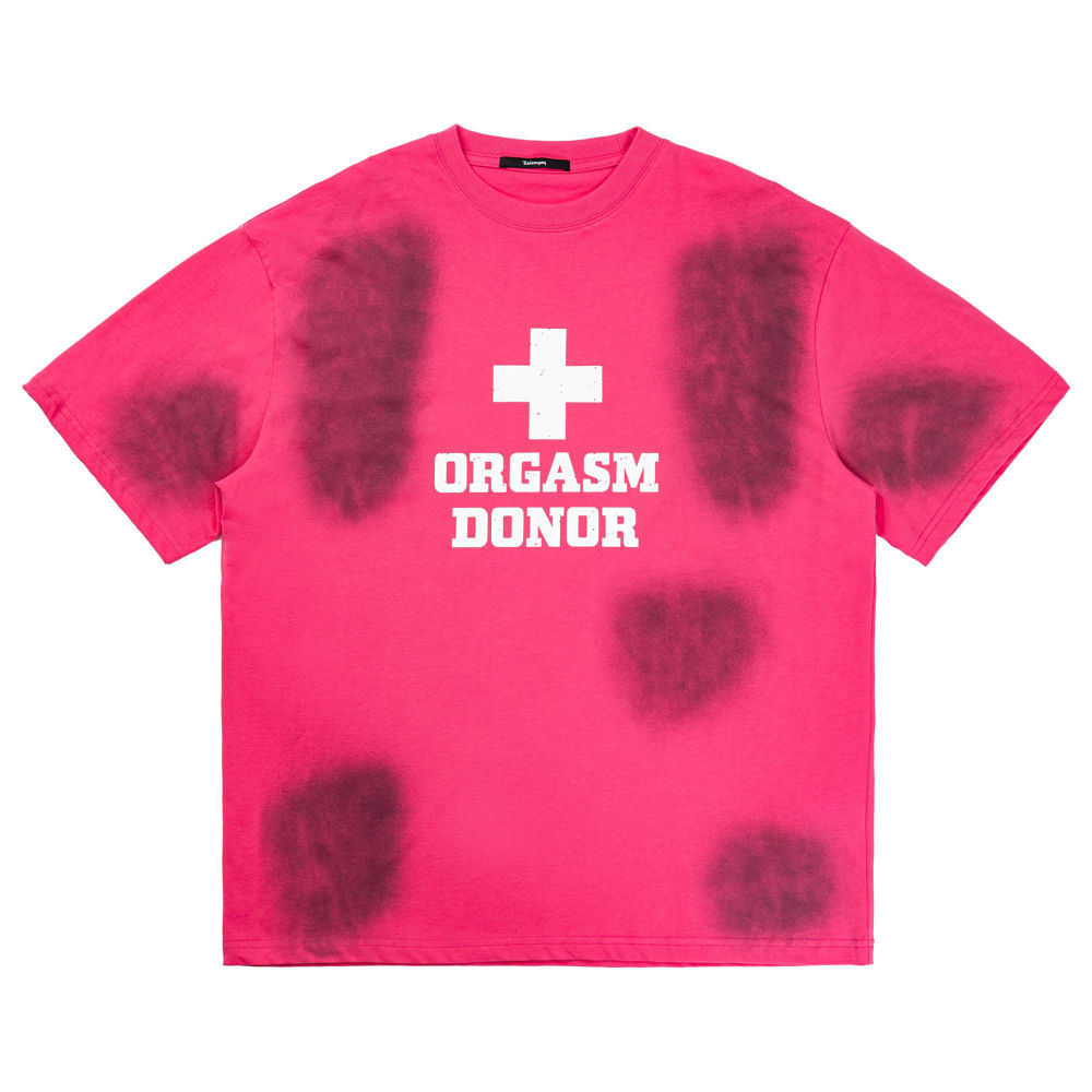 GrogeousBen  Men's short-sleeved American T-shirt, 2025 new summer heavyweight pure cotton half-sleeve design sense niche black T-shirt