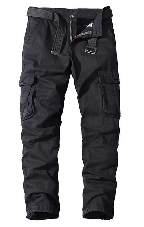 GrogeousBen 2025 Men's plus size work pants new outdoor construction electrician multi-pocket set protective cotton