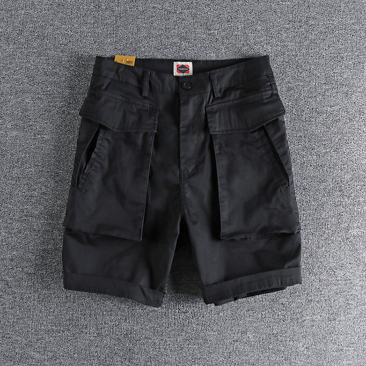 GrogeousBen Men's 2023 summer shorts sports workwear loose jogging streetwear.