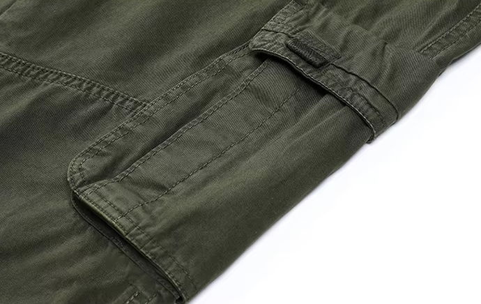 GrogeousBen 2025 Men's plus size work pants new outdoor construction electrician multi-pocket set protective cotton
