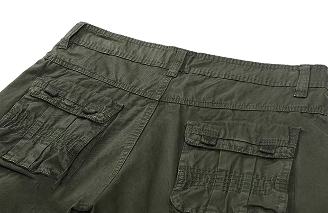 GrogeousBen 2025 Men's plus size work pants new outdoor construction electrician multi-pocket set protective cotton