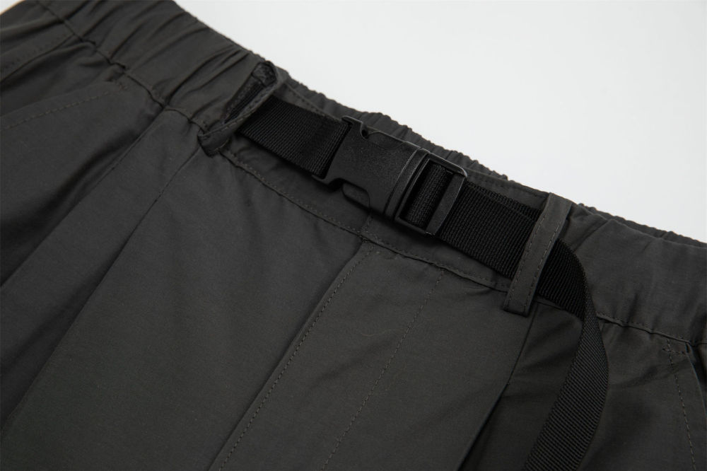 GorgeousBen  2025 American casual outdoor quick-drying retro versatile casual workwear straight-leg wide-leg hot girl European and American parachute pants.