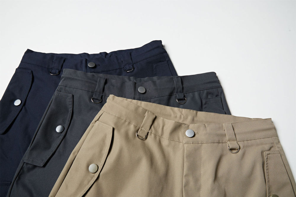 GorgeousBen 2025 New retro autumn men's American fashion vibe high street brand women's loose workwear casual long pants