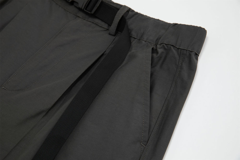 GorgeousBen  2025 American casual outdoor quick-drying retro versatile casual workwear straight-leg wide-leg hot girl European and American parachute pants.