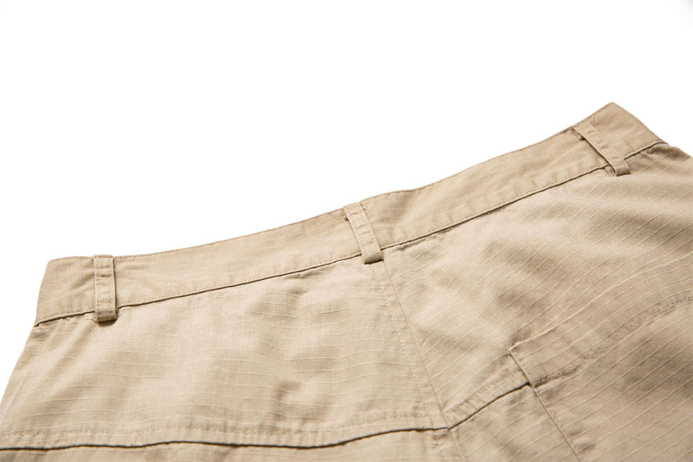 GorgeousBen  2025 new khaki work shorts for men summer fashion American style pants loose straight-leg casual five-point pants