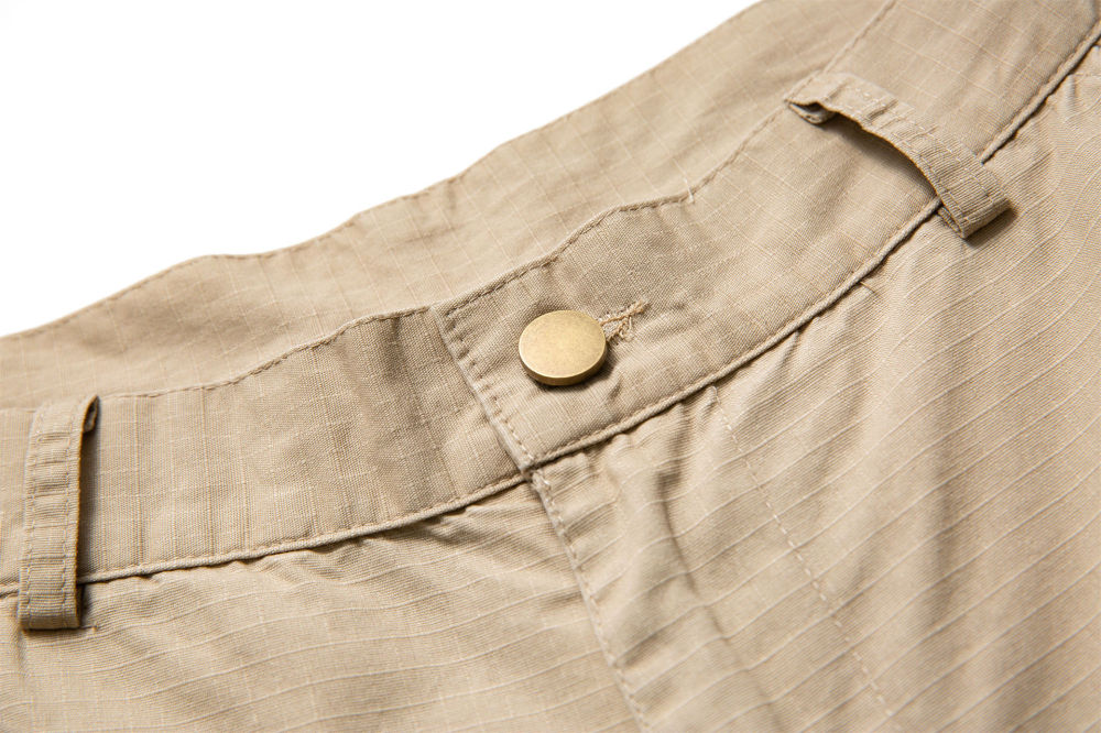 GorgeousBen  2025 new khaki work shorts for men summer fashion American style pants loose straight-leg casual five-point pants