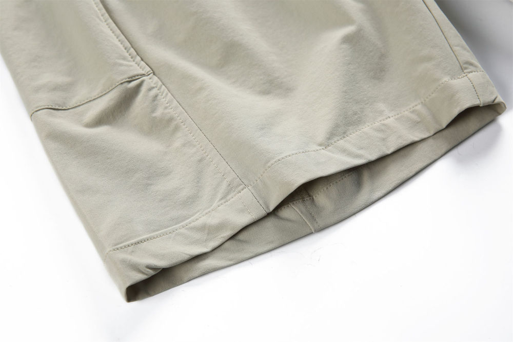 GorgeousBen  American style casual brand with large pockets, functional straight leg work shorts for men, casual loose color-blocked sports shorts with five pockets