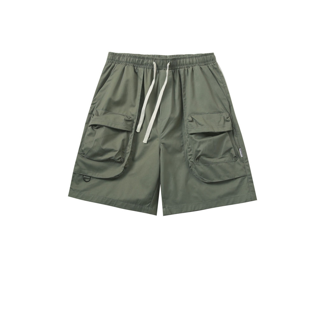 GorgeousBen American style streetwear summer casual retro work shorts, small batch versatile outdoor cool and handsome five-point pants, original high street.