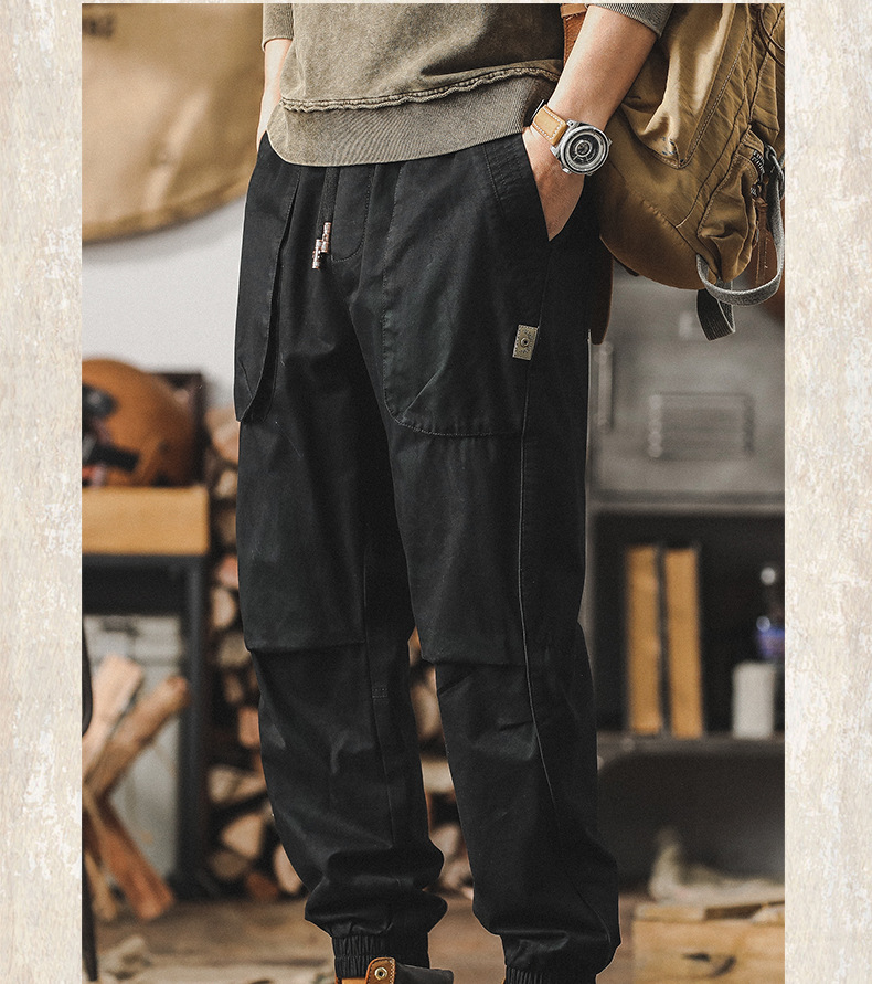 GorgeousBen Men's summer camouflage work pants 2025 new loose straight-leg men's casual pants thin American style brand anklelength pants.