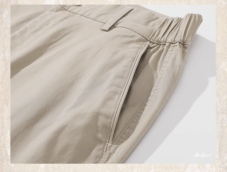 GorgeousBen Men's work pants spring 2025 new American vintage simple trousers loose straight-leg casual pants male.