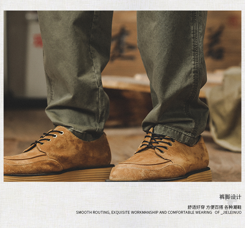 GorgeousBen Men's American casual work pants, loose straight-leg trousers for spring and autumn, retro deck pants trend.