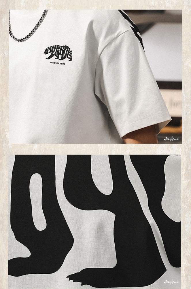 GorgeousBen Cool and refreshing men's summer 2025 new American style trendy short sleeved T-shirt men's casual versatile top.