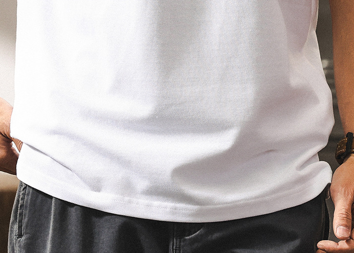 GorgeousBen American retro men's polo shirt short sleeved summer trendy brand eavyweight T-shirt men's mountain style loose top  .