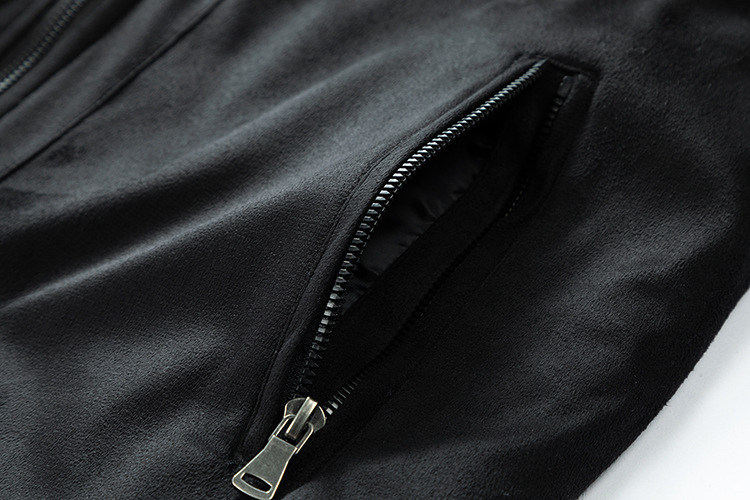 GorgeousBen Autumn and winter suede jacket men's zipper cardigan jacket cross-border casual lambskin jacket men's.