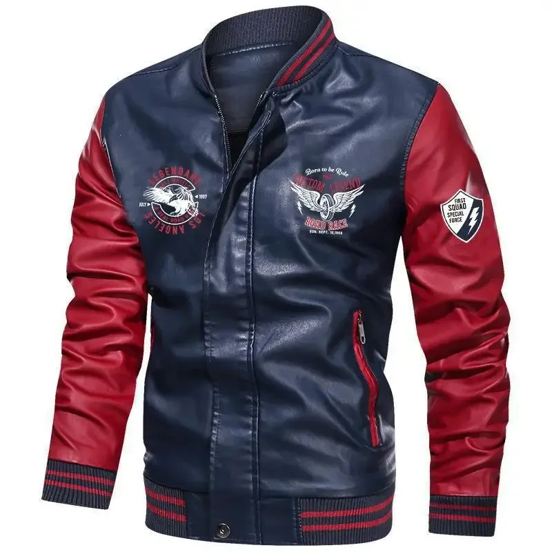 GorgeousBen 2025  High quality slim fit custom logo jacket men's plus size men's jacket.