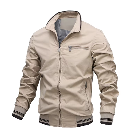 GorgeousBen 2025 High quality men's school team jacket custom logo long sleeved plus size bomber jacket for men.