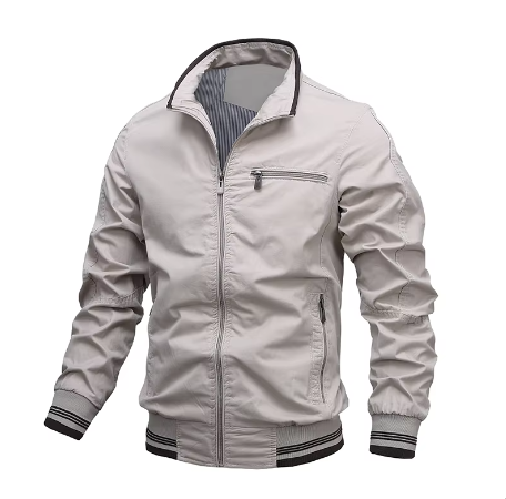 GorgeousBen 2025 High quality men's school team jacket custom logo long sleeved plus size bomber jacket for men.