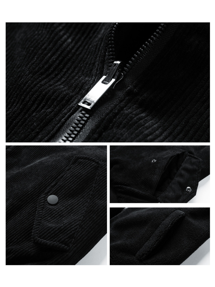 GorgeousBen 2025  Men's double-sided velvet jacket, baseball jacket, casual jacket, men's fashion trend.
