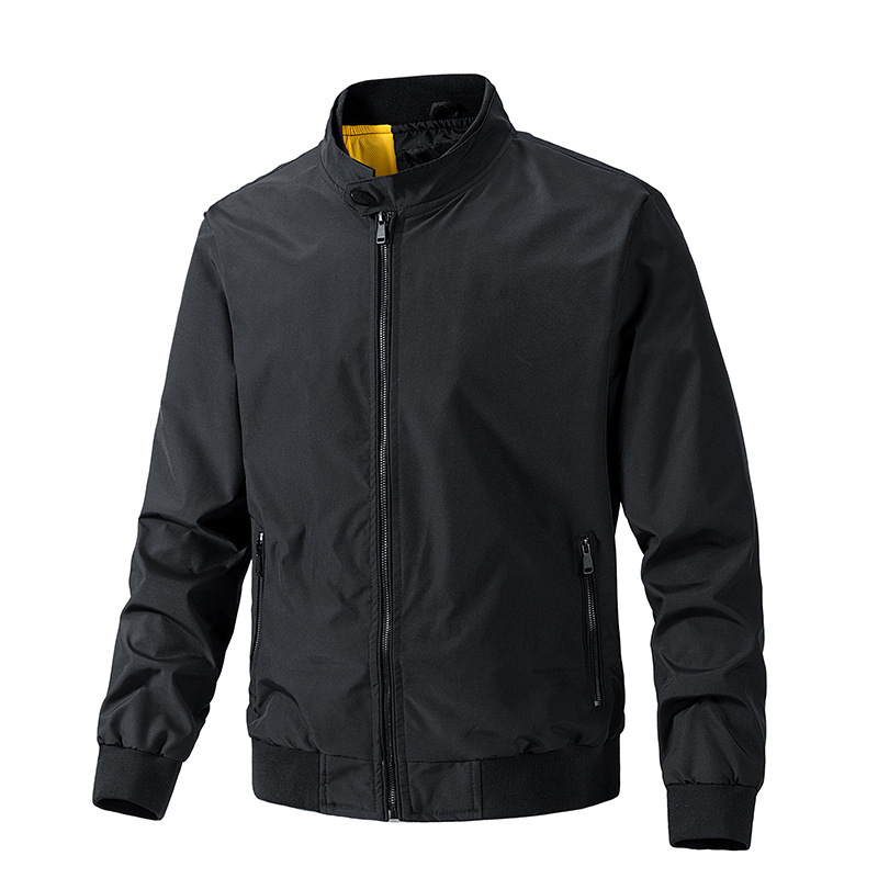 GorgeousBen Amazon Middle East Jacket Men's Jacket Summer Thin Edition Spring and Autumn Large Size Simple Flight Jacket Casual Men's Wear.